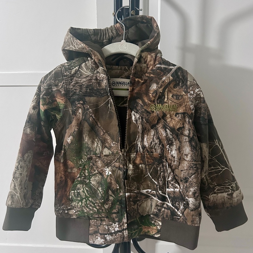 Magellan Camo Hooded Jacket